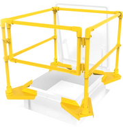 Acudor RGS Roof Hatch Safety Rail Designed to Meet OSHA Standard